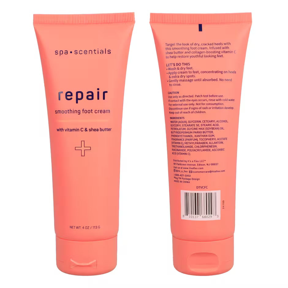 Spa Scentials Foot Scrub / Foot Cream