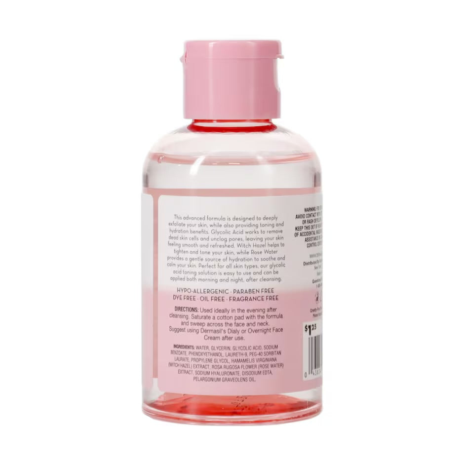 Dermasil Glycolic Acid Toning Solution