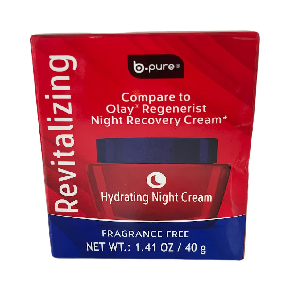 B Pure Revitalizing eye cream, night cream and micro sculpting cream