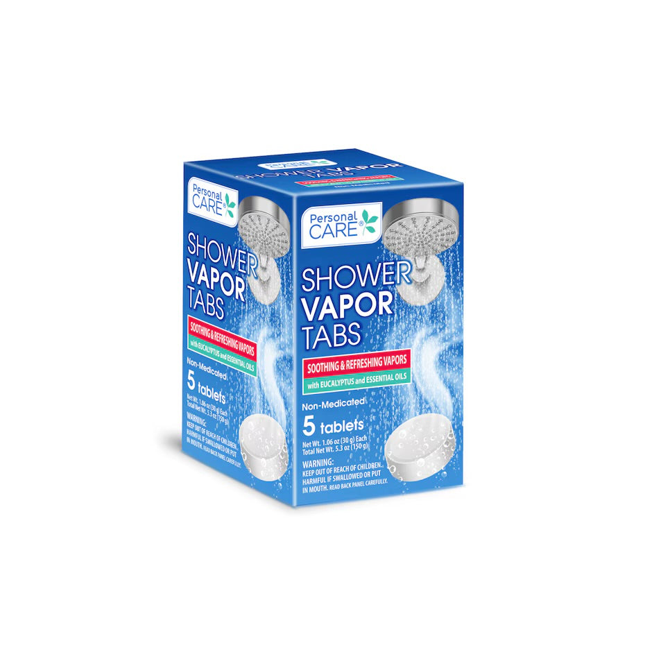 Personal Care Non- Medicated Shower Vapor Tabs