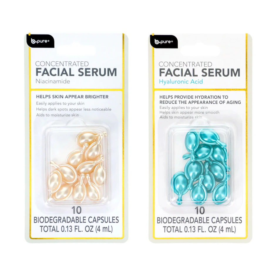 B Pure Concentrated Moisturizing Facial Serum Capsules