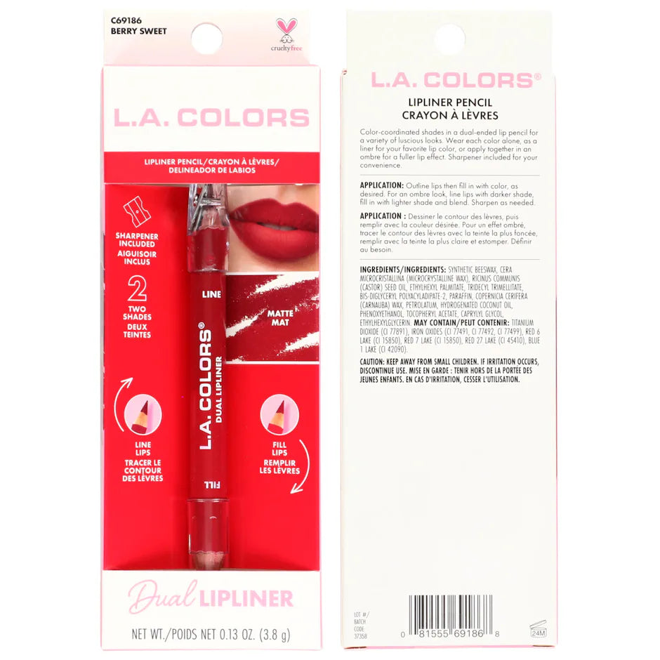 L.A. Colors Lip Liner Duos