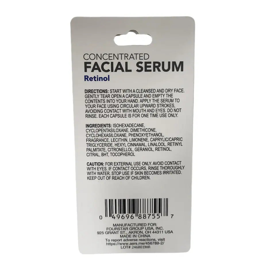 B Pure Concentrated Vitamin C Facial Serum Capsules