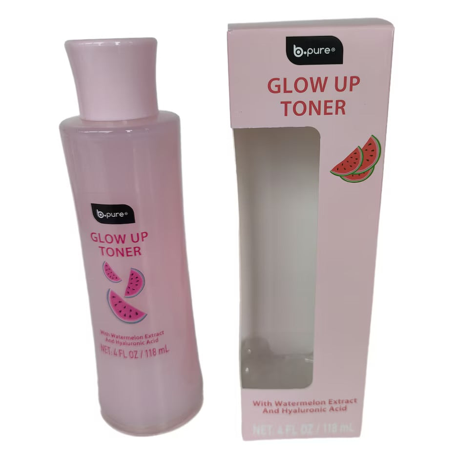 B Pure Glow Up- Toner, Serum & Moisturizer