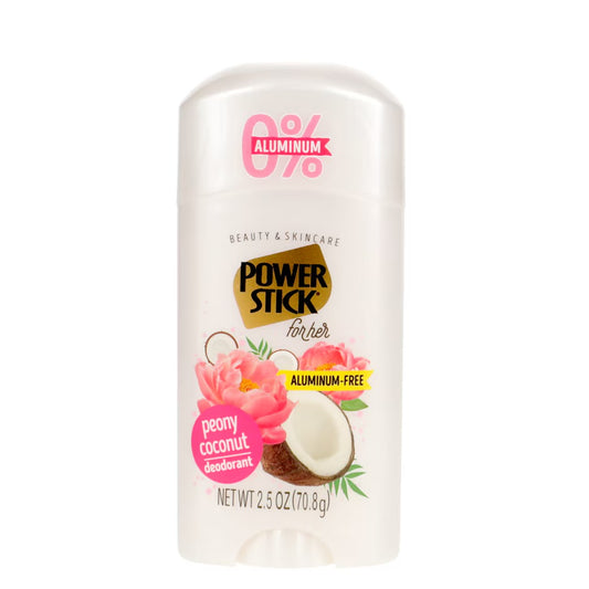 Power Stick For Her Aluminum-Free Peony Coconut Deodorant
