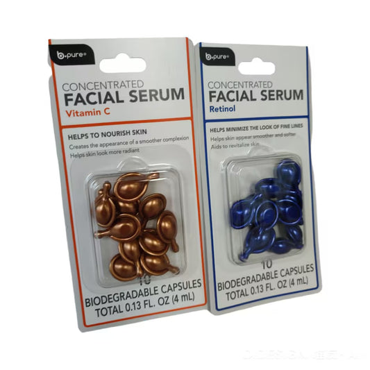 B Pure Concentrated Vitamin C Facial Serum Capsules
