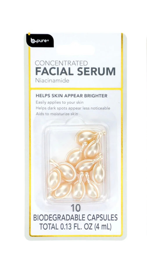 B Pure Concentrated Moisturizing Facial Serum Capsules