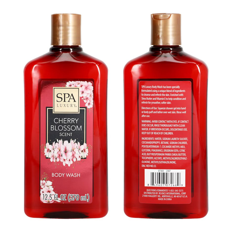 Spa Luxury Scented Body Wash