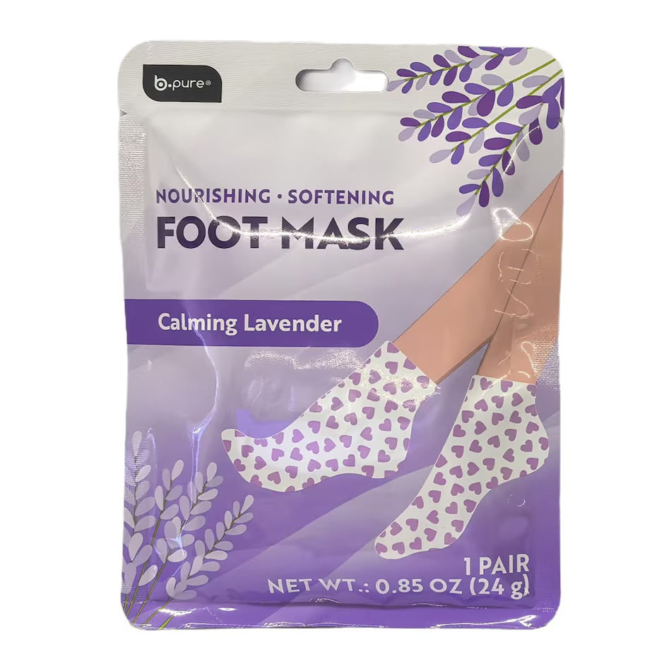 B Pure Peppermint & Tea Tree Oil Foot Mask