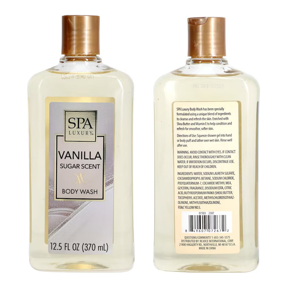 Spa Luxury Scented Body Wash