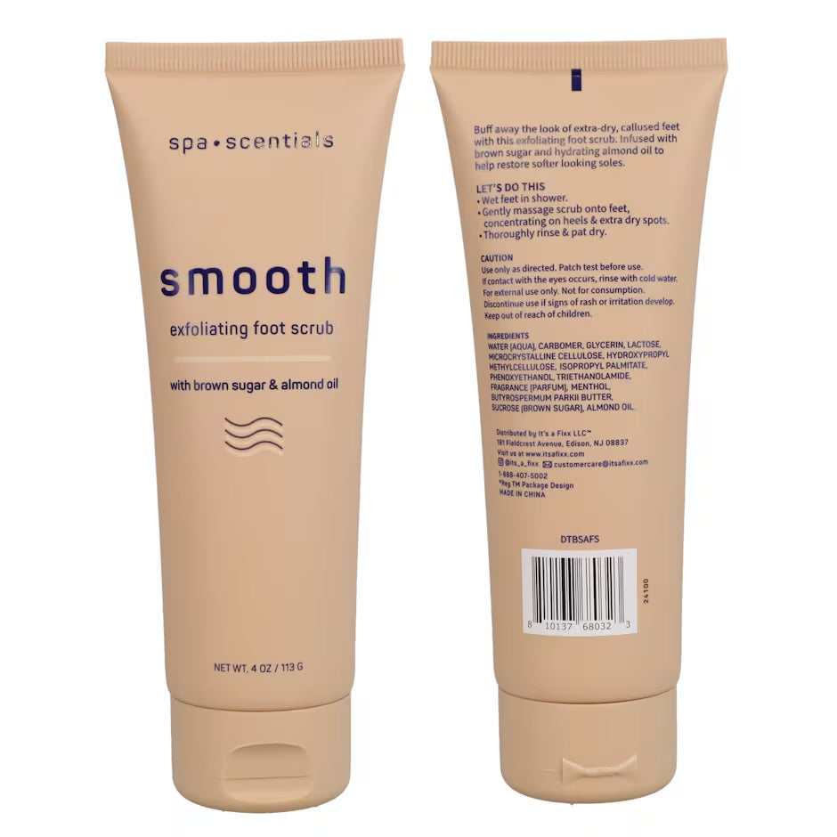 Spa Scentials Foot Scrub / Foot Cream