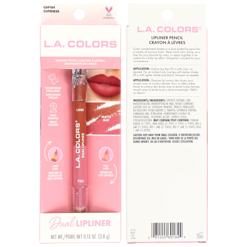 L.A. Colors Lip Liner Duos