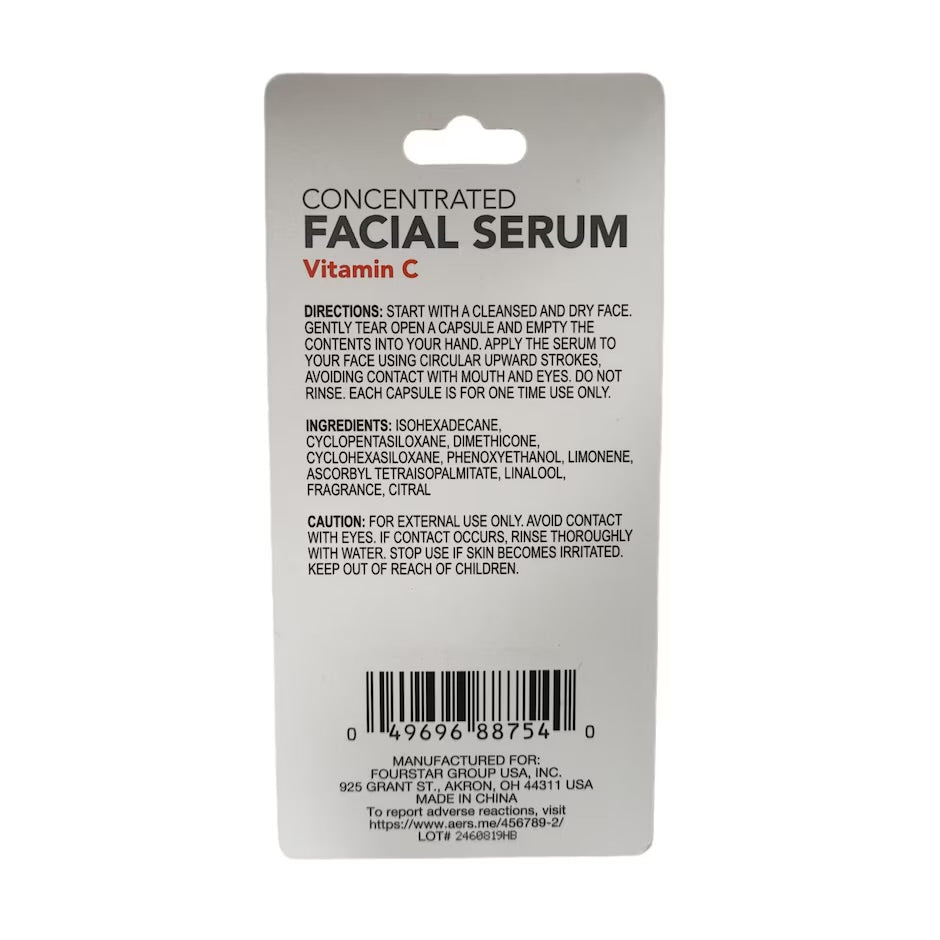 B Pure Concentrated Vitamin C Facial Serum Capsules